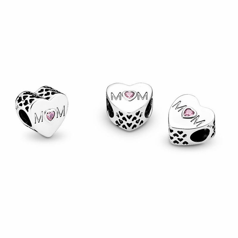 Pandora Mother Heart Charm Silver Egypt RD8017435